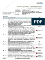 TriveniEngg - Ind.ltd AGM 6aug14 IiASVRecommendations 20140728133900