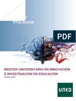 Master UNED Innovación Docente