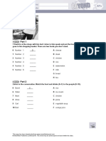 Bey A1plus Unit6Test ListeningPaper