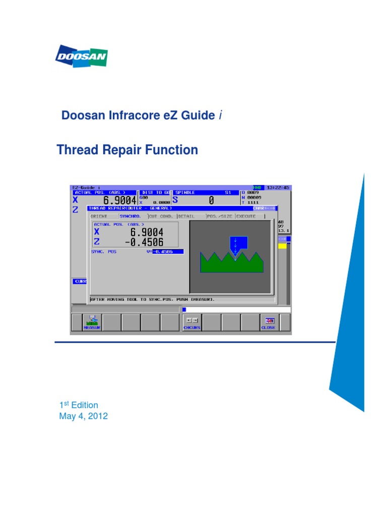 EZGI - Thread Repair Instructions v1 | PDF | Thread