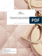 The European Luxury Accessories Market: A Case Study of Christian Dior Handbags