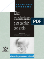 Diez Mandamientos Para Escribir Con Estilo