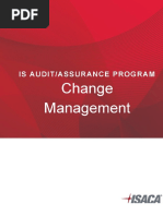 Change Management Audit Program - Final