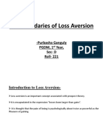 The Boundaries of Loss Aversion