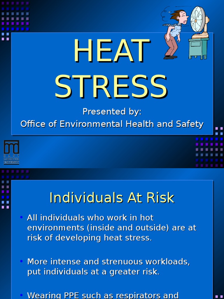 Heat Stress | PDF | Hyperthermia | Perspiration
