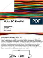 Motor DC Parallel: Saifudin Hamzah Febry Bell Rezar Fauzan Muh. Andrisal
