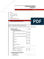 Form Kesehatan