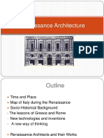 (History of Architecture 2) October 2012 Renaissance Architecture