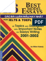 136 bài luận tiếng Anh hay nhất – 136 BEST MODELS ESSAYS