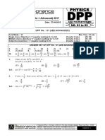 Class XI Physics DPP Set (01) - Mathematical Tools.pdf