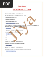 Mcm301 Mid Term Objective Solved by Suleyman Khan