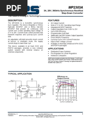 5Pcs/Lot Mp2303Adn M2303Adn Mp2303A Mp2303Dn M2303A SOP-8 In Stock - Foto 6