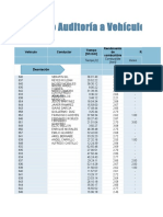 Auditoria Del Vehiculo