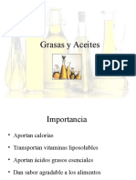 Aceites y Grasas