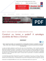 Construir Ou Tomar o Poder_ a Estratégia Socialista de Marx a Gramsci