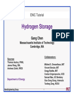 Hydrogen Storage ENIC Tutorial PDF