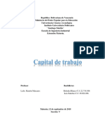 Capital de Trabajo