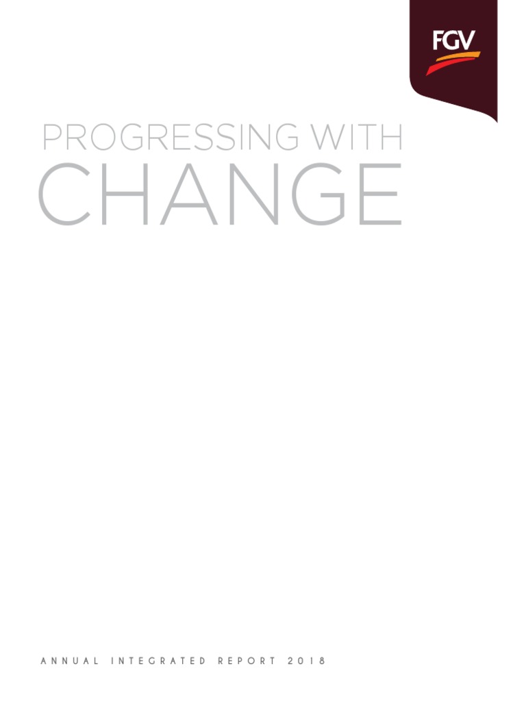 Fgv Annual Report 2018c Pdf Sustainability Corporate Governance