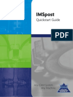 IMSpost QuickStart PDF