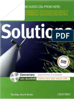 Oxford SolutionsElementary Students Book PDF