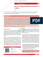 Retinoids-Literature Review and Suggested Algorithm For Use Prior To