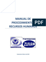 Manual de Procedimientos Recursos Humanos