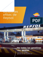 Gasolinas Efitec de Repsol