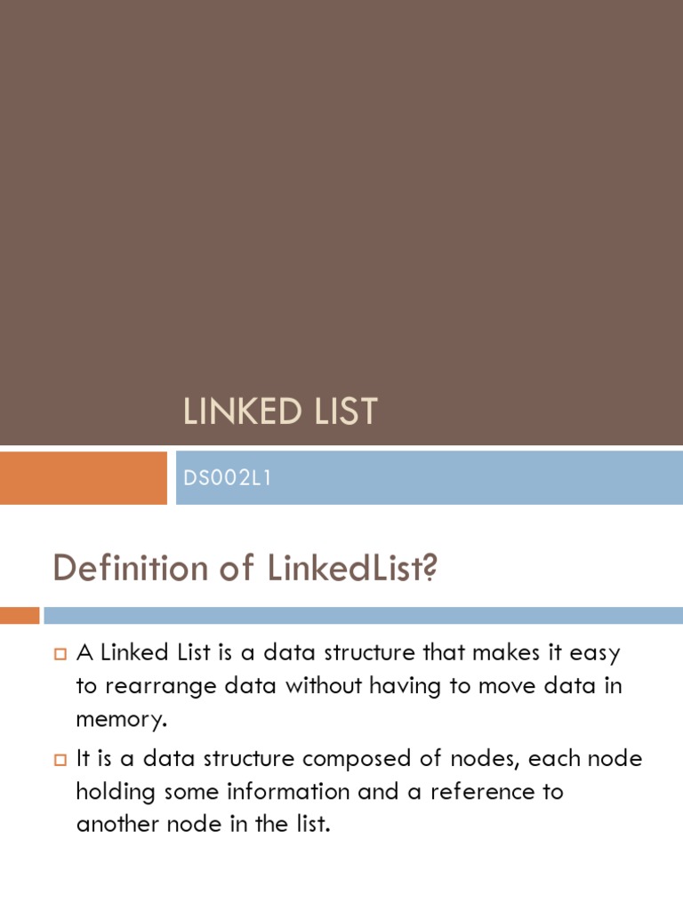 Understanding Linked Lists in Java | PDF | Computer Data | Software ...