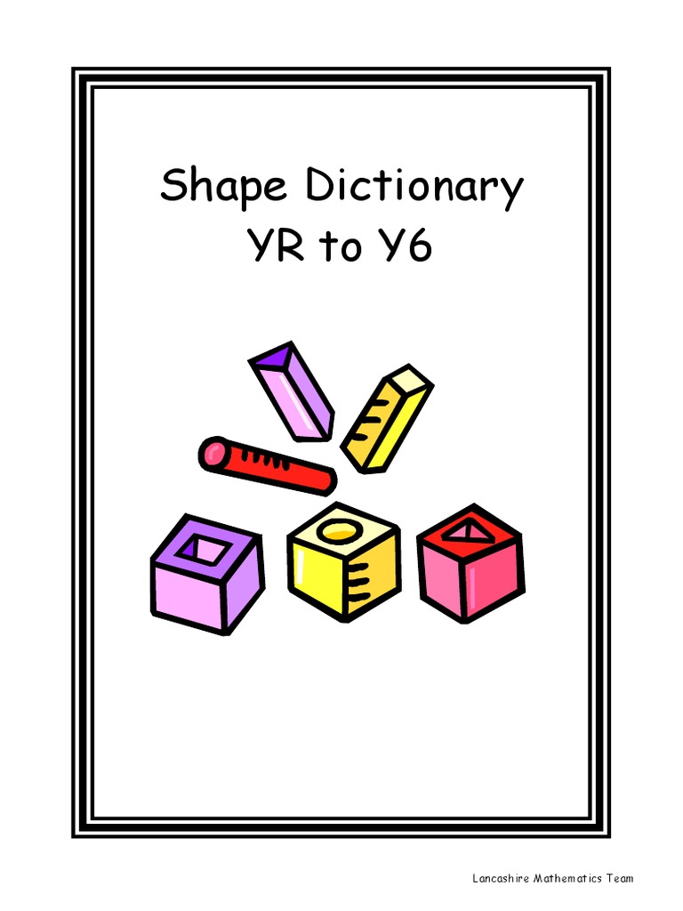 Shape Dictionary PDF | PDF | Shape | Rectangle