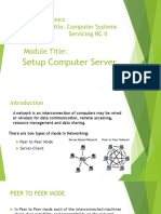 Setup Computer Server