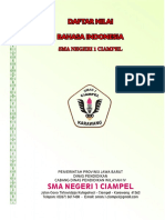 Sampul Daftar Nilai A4