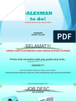 Materi (1) Salesman Bermental #100%