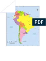 Mapa Sudamerica