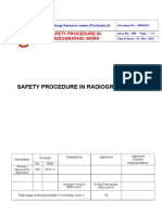 WTM-053 Safety Procedure in Radiographic Work