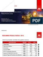 Exposicion Gestion Presupuestal Petroperu Ppto 2016