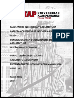 Facultad de Ingenierias y Arquitectura Tarea Diseño Arquitectonico