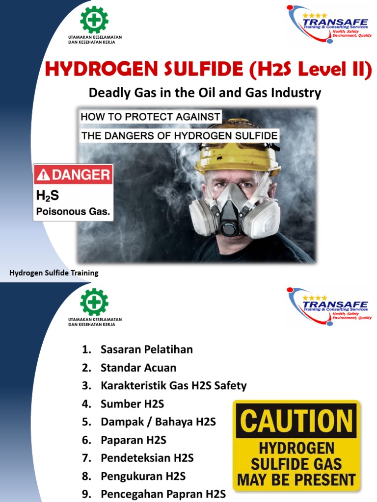 Pelatihan Keselamatan Gas H2S | PDF