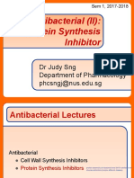 Antibacterial (II) Bacterial Protein Synthesis Inhibitors PR 3124