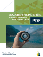 Leadership Blind Spots: When You Don't Know What You Don't Know