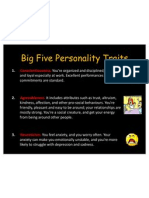 Big Five Personality Traits