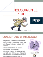 Criminologia en El Peru