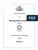 Mid Day Meal Programme in Kerala Schools