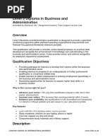 Level 3 Diploma in Business and Administration