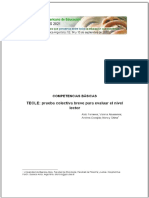 Prueba Colectiva Breve Para Evaluar El Nivel Lector - PDF