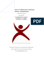 BER Analysis of Collaborative Dual-Hop Wireless Transimissions