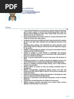 Senior BOBJ Consultant Manoj Das CV