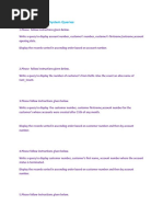 Bank Management Schema - QuestionOnly