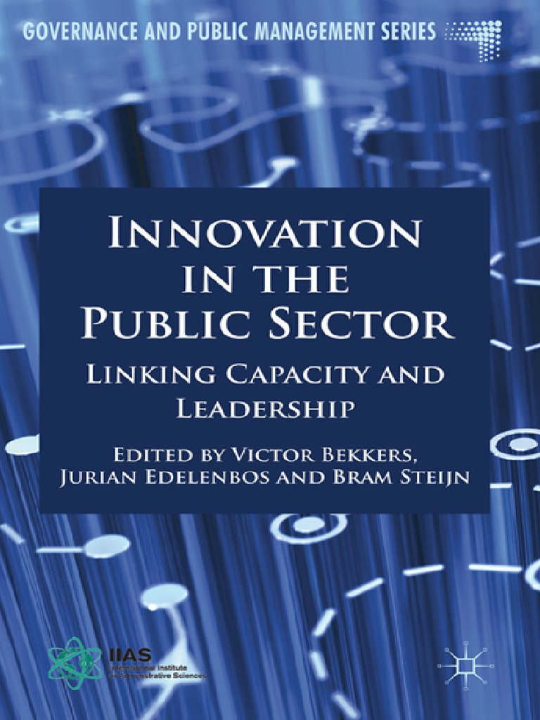 Innovation in The Public Sector - Linking Capacity and Leadership ...