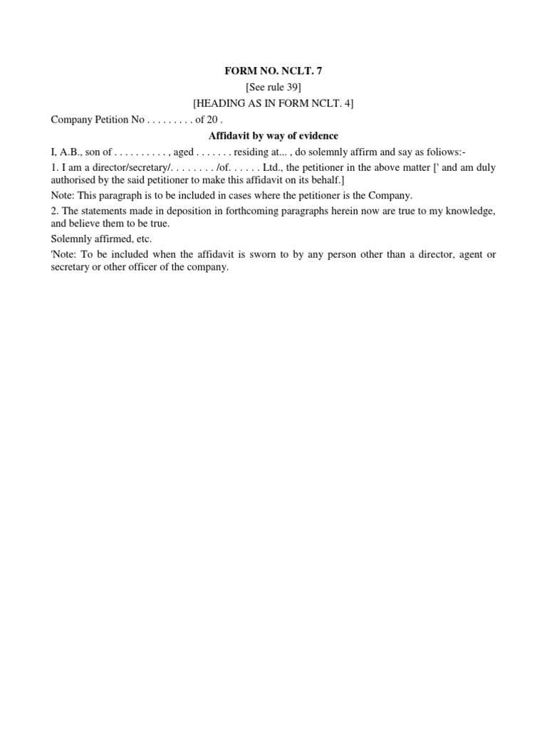form-no-nclt-7-pdf