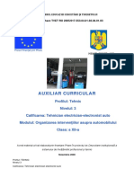 Organizarea Interventiilor Asupra Automobilului